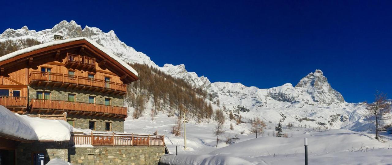 3 Chalets Aparthotel Breuil-Cervinia Exteriér fotografie